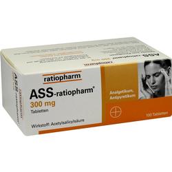 ASS RATIOPHARM 300MG